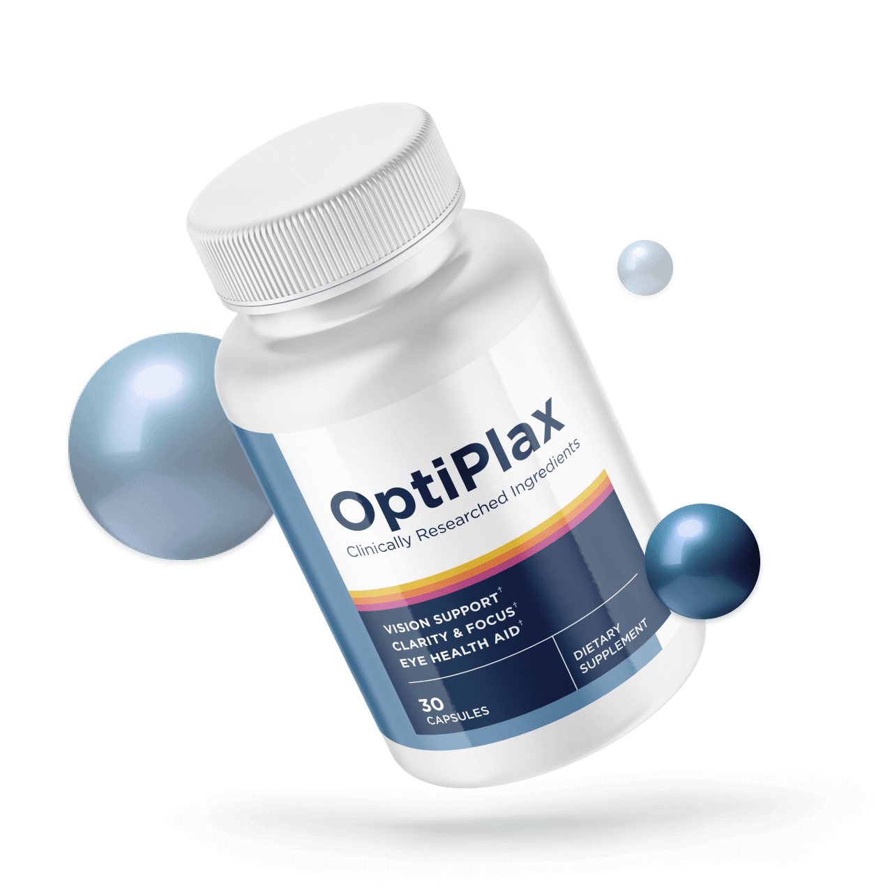 OptiPlax dietary supplement bottle